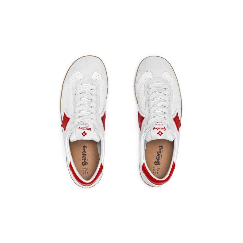 MELBOURNE WHT / RED / NAT